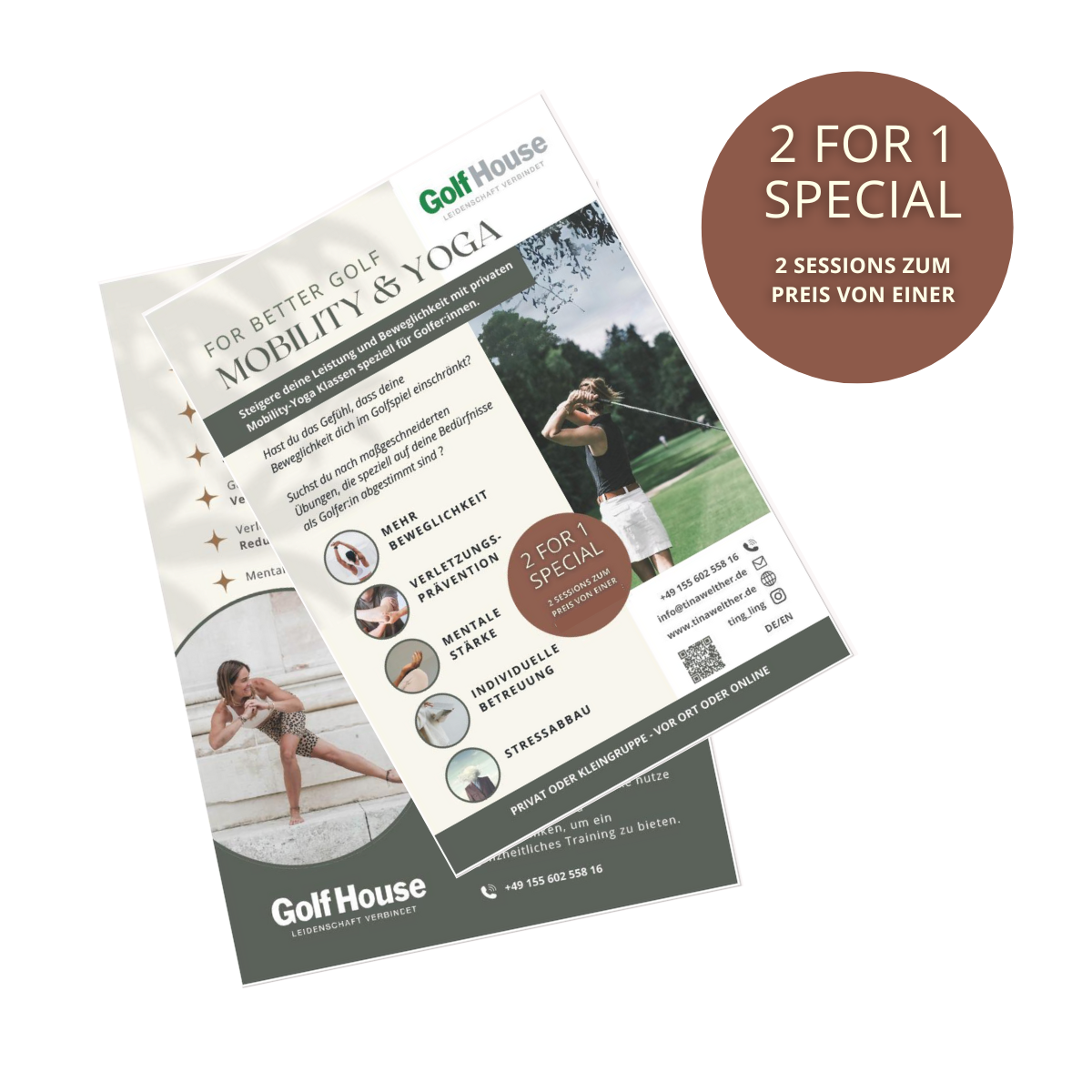 Yoga München Golf – Golfhouse – Mobility – Better Golf – Tina Welther